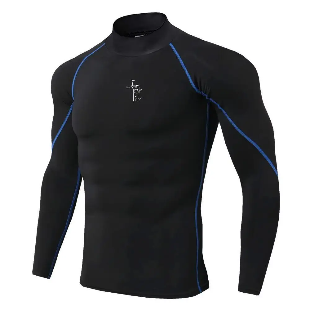 Quick Dry Underwear - Men Sport T-shirt Quick Dry Bodybuilding